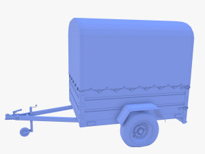 Cargo Trailer v1 weathered Model 3D