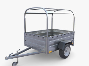 Cargo Trailer v2 Modello 3D