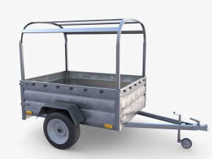 Cargo Trailer v2 3D Model