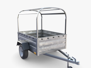 Cargo Trailer v2 3D Model