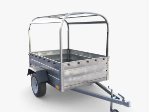Cargo Trailer v2 3D Model