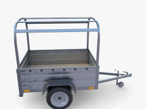 Cargo Trailer v2 3D Model