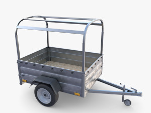 Cargo Trailer v2 3D Model