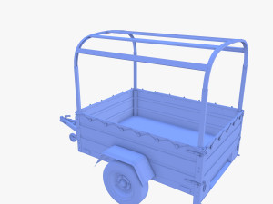 Cargo Trailer v2 3D Model