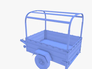 Cargo Trailer v2 3D Model