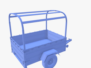 Cargo Trailer v2 3D Model