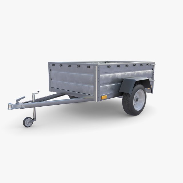 Cargo Trailer v3 3D 모델 .c4d .max .obj .3ds .fbx .stl .blend 