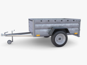Cargo Trailer v3 3D 모델