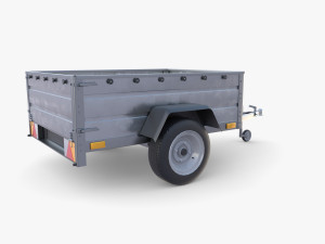 Cargo Trailer v3 3D 모델