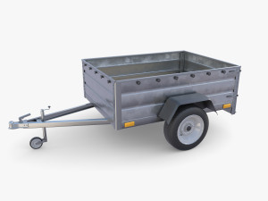 Cargo Trailer v3 3D 모델