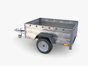Cargo Trailer v3 3D 모델
