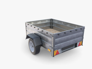 Cargo Trailer v3 3D 모델