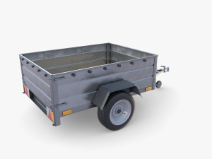 Cargo Trailer v3 3D 모델