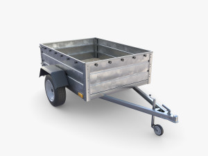 Cargo Trailer v3 3D 모델