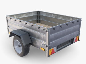 Cargo Trailer v3 3D 모델