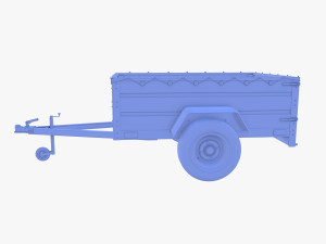 Cargo Trailer v3 3D 모델