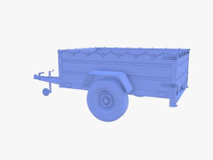 Cargo Trailer v3 3D 모델