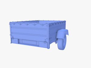 Cargo Trailer v3 3D 모델
