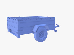 Cargo Trailer v3 3D 모델