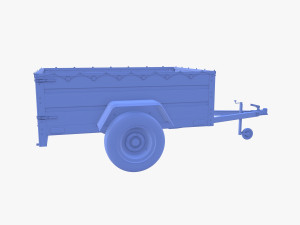 Cargo Trailer v3 3D 모델