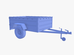 Cargo Trailer v3 3D 모델