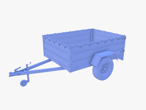 Cargo Trailer v3 3D 모델
