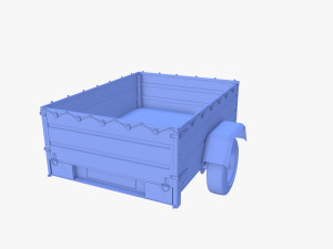Cargo Trailer v3 3D 모델