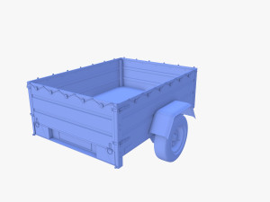 Cargo Trailer v3 3D 모델