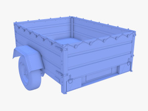 Cargo Trailer v3 3D 모델