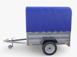 Cargo Trailer v4 3D Model