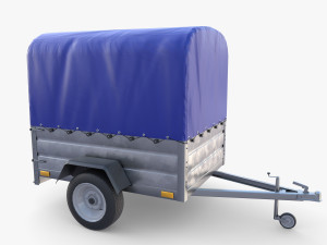 Cargo Trailer v4 Modelo 3D