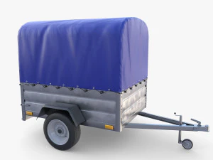 Cargo Trailer v4 3D Model
