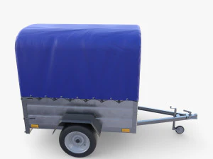 Cargo Trailer v4 3D Model