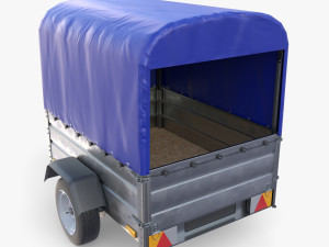 Cargo Trailer v4 Modelo 3D