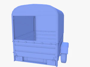 Cargo Trailer v4 3D Model