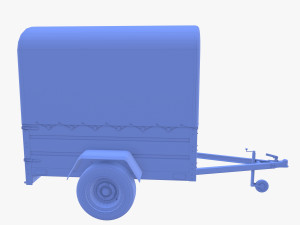 Cargo Trailer v4 Modelo 3D