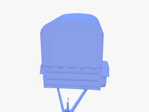 Cargo Trailer v4 3D Model