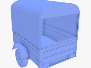 Cargo Trailer v4 Modelo 3D