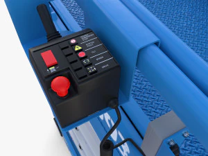 Ascenseur &agrave; ciseaux &eacute;lectrique anim&eacute; v1 Modèle 3D