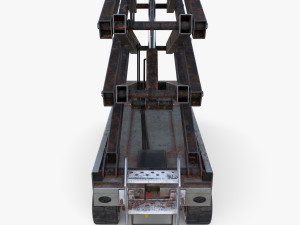 Electric Scissor Lift v4 3D मॉडल