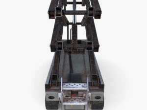 Electric Scissor Lift v4 3D Model