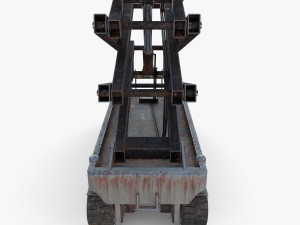 Electric Scissor Lift v4 3D मॉडल