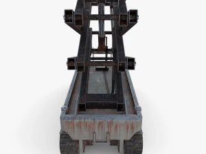Electric Scissor Lift v4 3D Model