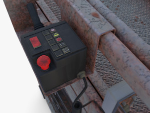 Electric Scissor Lift v4 3D मॉडल