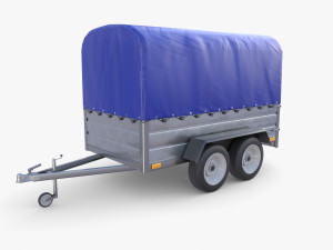 Cargo Trailer v5 Modello 3D