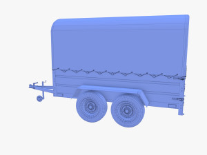 Cargo Trailer v5 3D Model