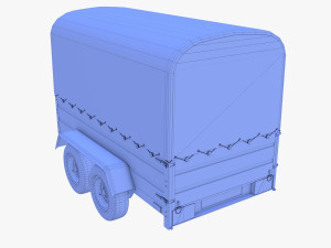 Cargo Trailer v5 3D Model