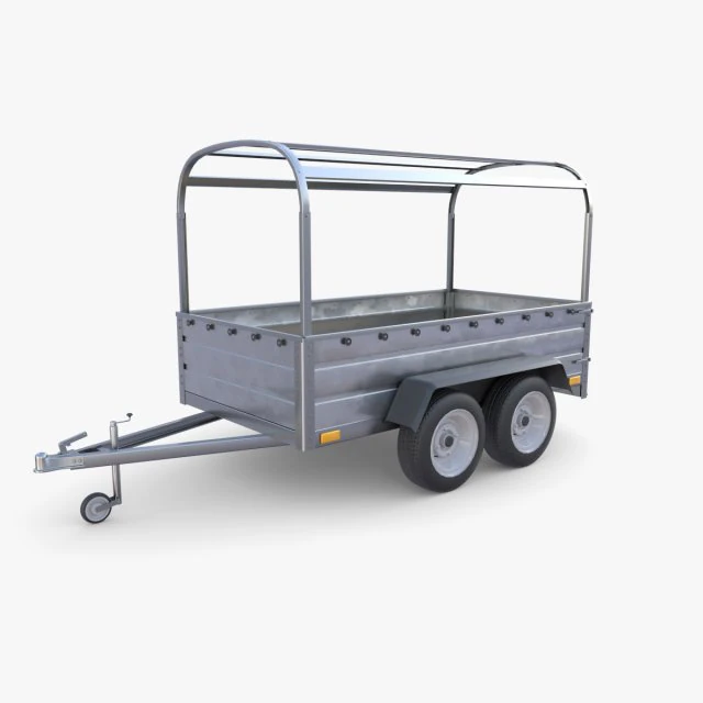 Reboque de carga v6 Modelo 3D .c4d .max .obj .3ds .fbx .stl .blend