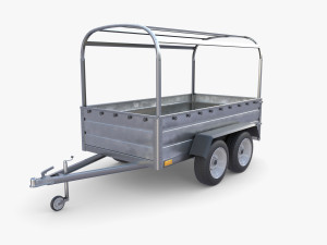 Cargo Trailer v6 3D 모델