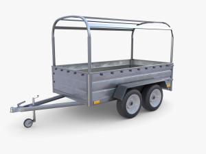 Cargo Trailer v6 3D 모델